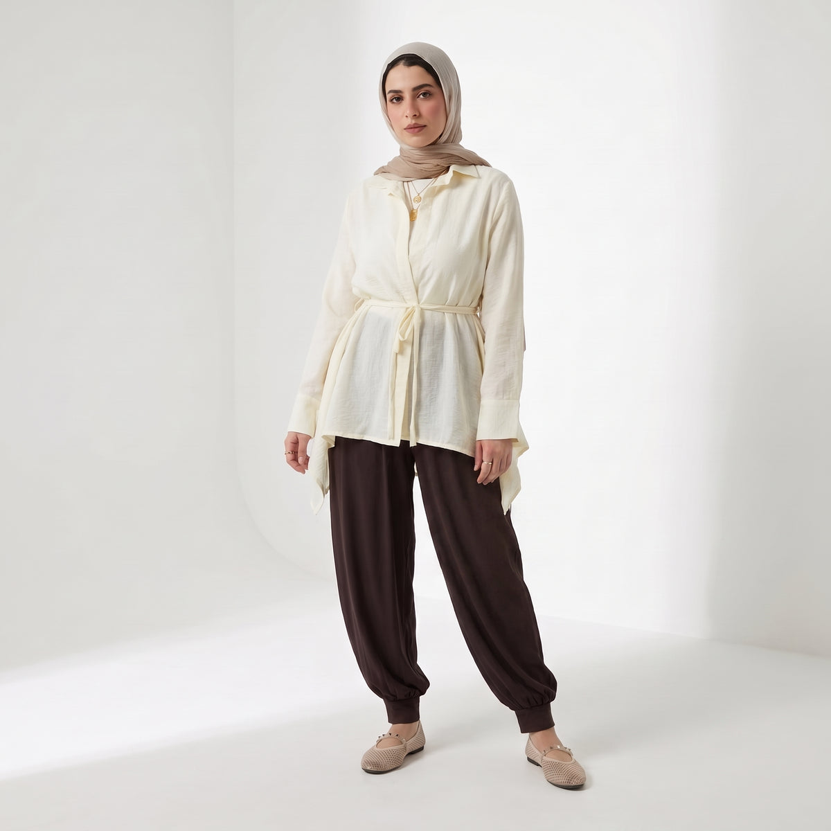Linen Wrap Cardigan