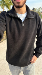 Midnight signature quarter zipper