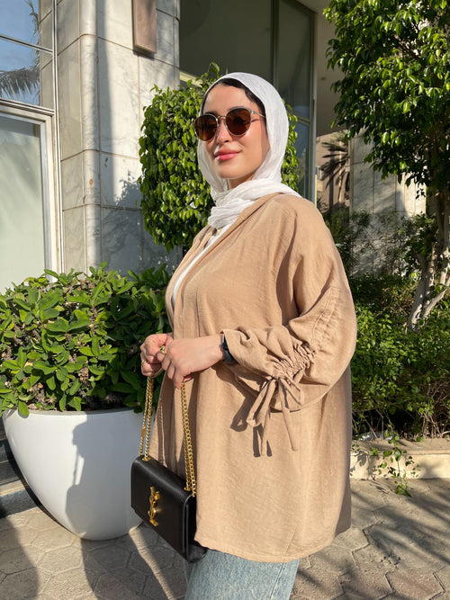 Linen Flow Cardigan