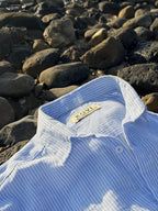 Striped shirt White/Sky Blue