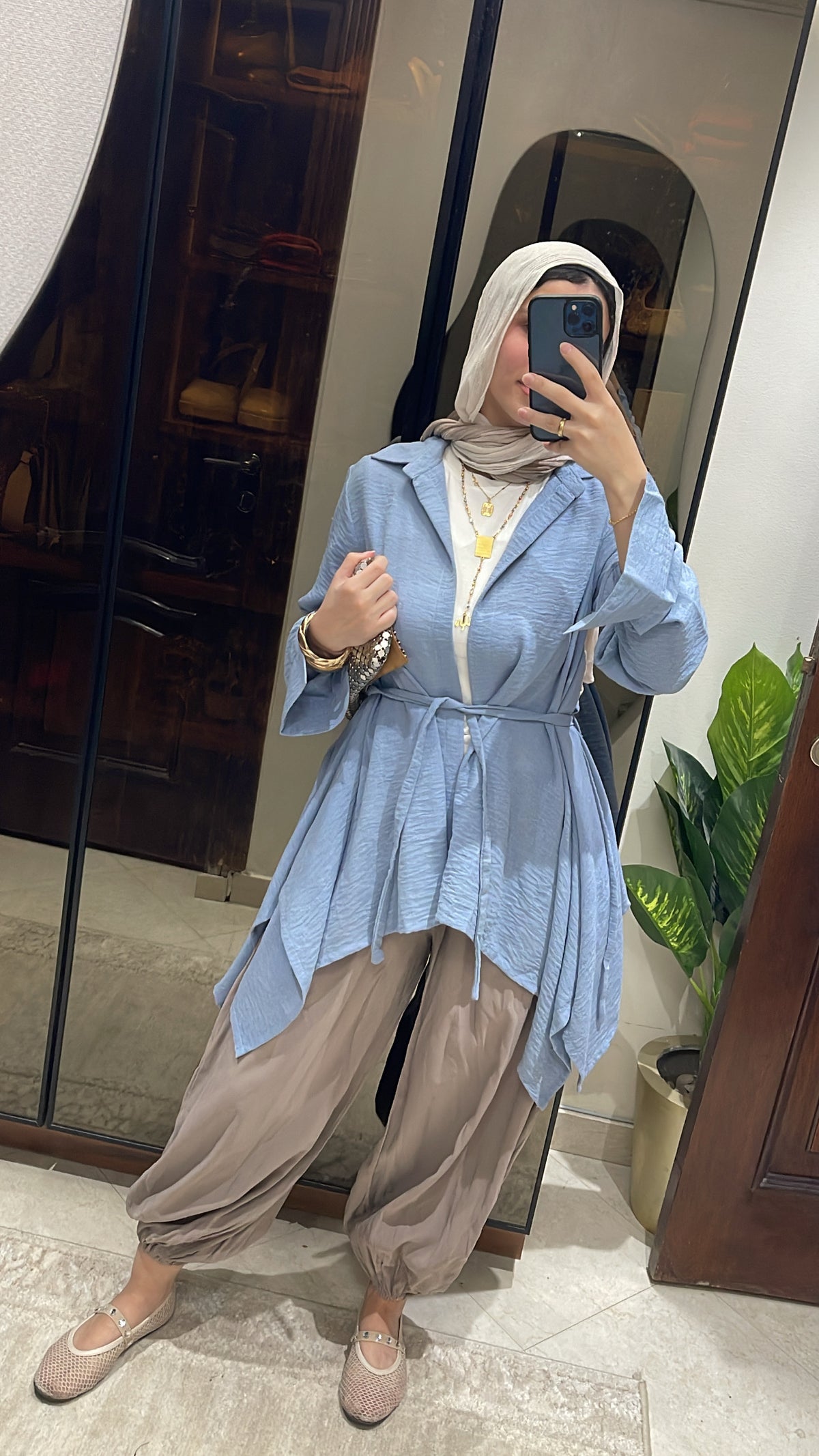 Linen Wrap Cardigan